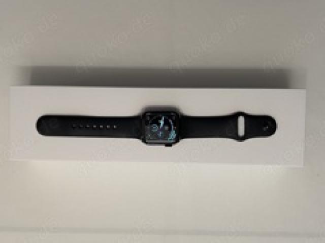 Apple Watch Series 5, 44 mm Edelstahlgehäuse Space Black, GPS + Cellular, Stecker+Ladekabel - TOP - 1